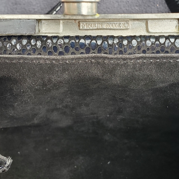 Moulin Rouge Elegant Black Sequin Women's Bag - Picture 2 of 8